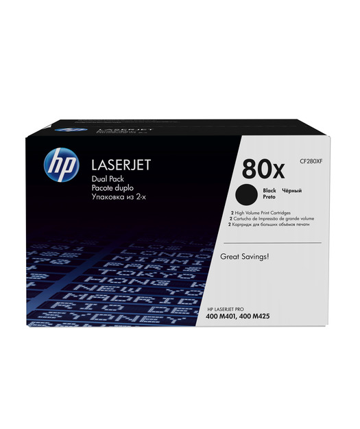 HP CF280XF Siyah Toner Kartuş (80X) CF280XF