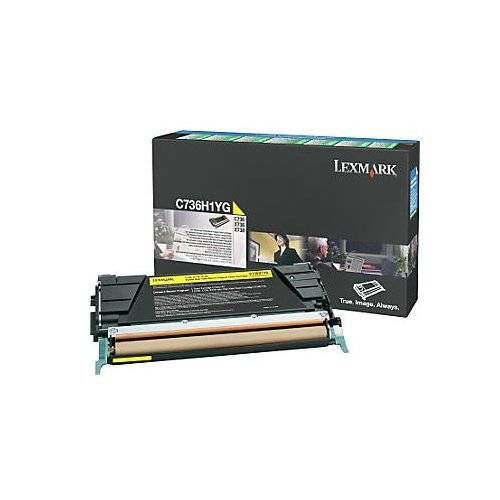 LEXMARK C736H1YG C73X X73X SARI 10.000 SAYFA TONER