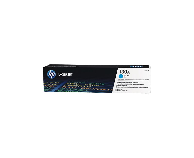 HP 130A-CF351A Mavi Orjinal Toner Resim-1