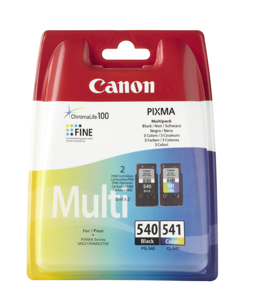 CANON PG-540/CL-541 MultiPack Mürekkep Kartuş 5225B006 CAN22356