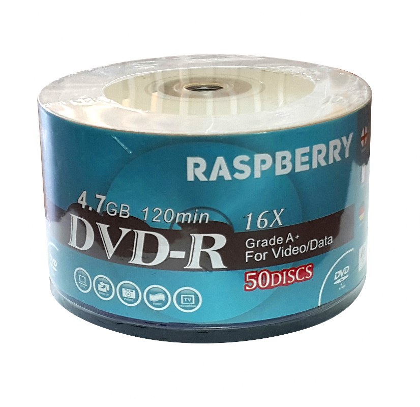 OEM RASPBERRY DVD-R 4.7GB 16x50'lı SPINDLE