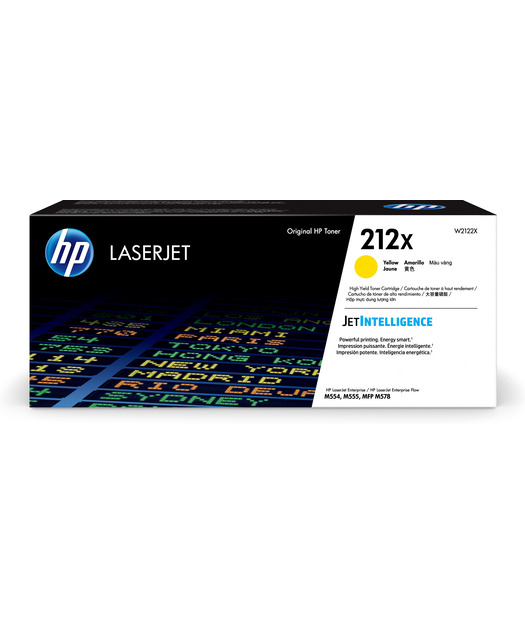 HP 212X High Yield Yellow Original Laser W2122X