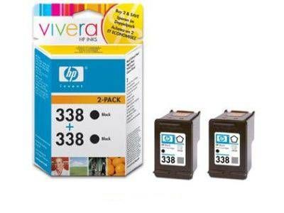 HP CB331E NO.338 Siyah Kartuş DESKJET 6540/5740 11ml 2'lı PKT