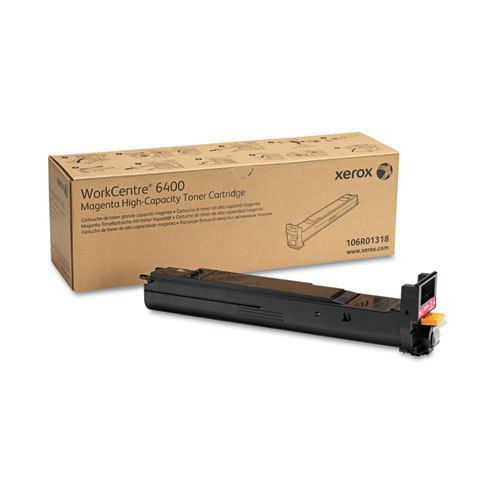 XEROX Phaser 6400 için Toner Kırmızı Yüksek Kapasiteli 14000 Sayfa 106R01318