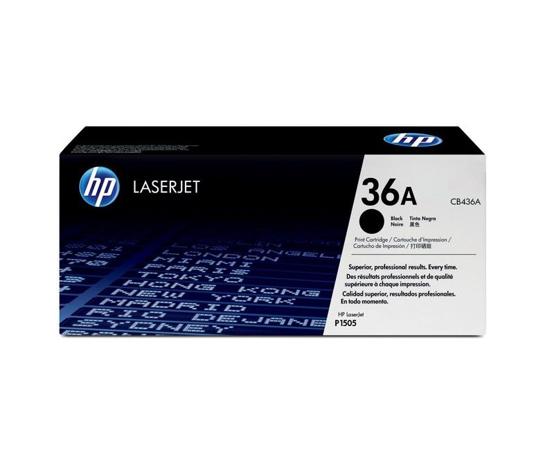 HP 36A-CB436A Orjinal Toner Resim-1