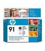 HP C9463A NO 91, Inkjet siyah-a.gri baskı kafası