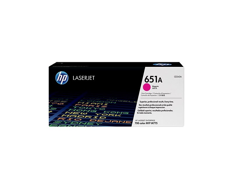 HP 651A-CE343A Kırmızı Orjinal Toner