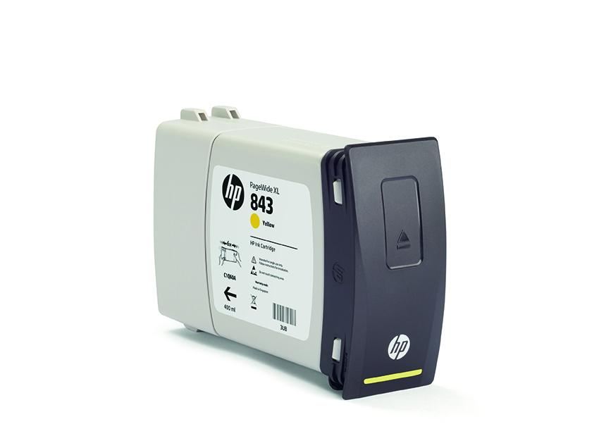HP C1Q68A 843C 400-ml Black Ink Cartridge
