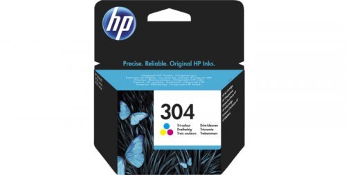 HP N9K05AE (304) ÜÇ RENKLİ MÜREKKEP KARTUŞU 100 SAYFA 2630-2632