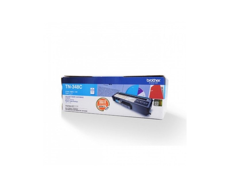 BROTHER TN-348C DCP-9055CDN HL-4150CDN HL-4570CDW 6000 sayfa Mavi Toner
