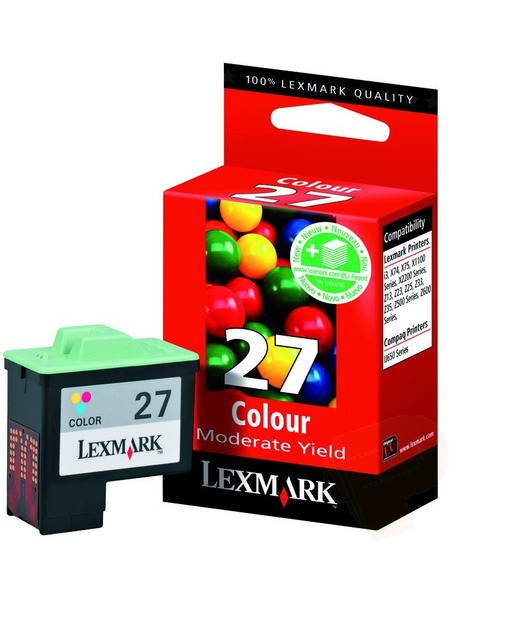 LEXMARK 10NX227 CMY Mürekkep Kartuş (27) LEX10NX227E