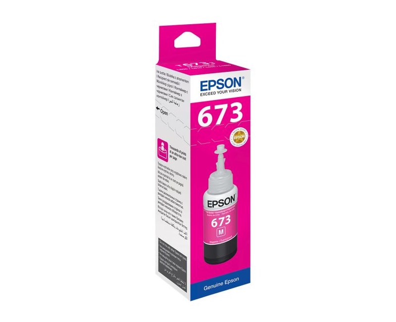 EPSON C13T67334A Kırmızı 70ml-L800 KARTUŞU (Tanklı)